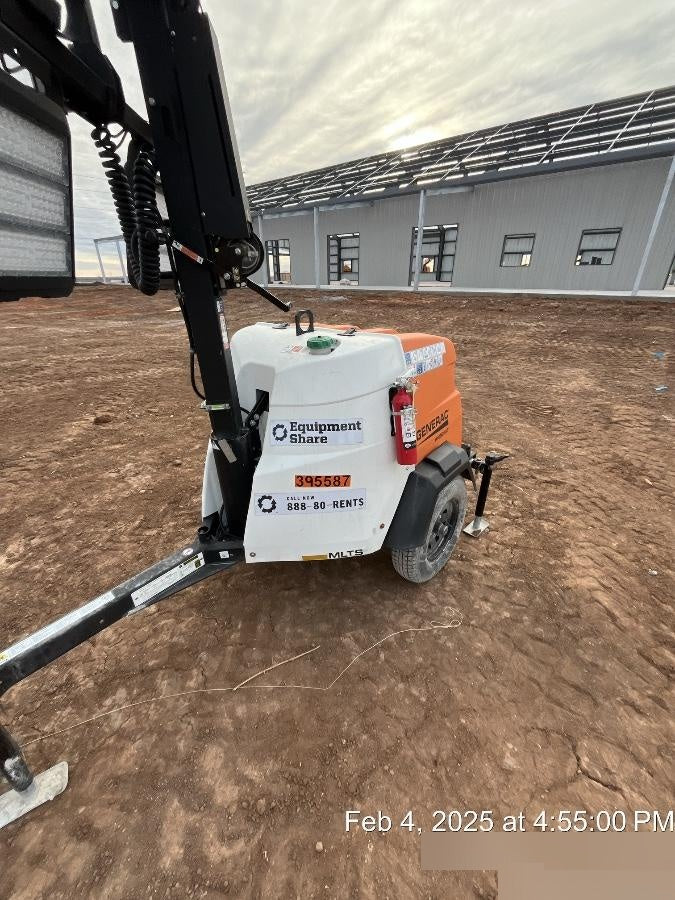 2024 Generac MLT2 Diesel, Flex Switch 120V Input, Powerzone Controller, 
(4) 320W LED Lights, 4kW Generator, 39.9 Gal Fuel Tank, 2" Ball, T3