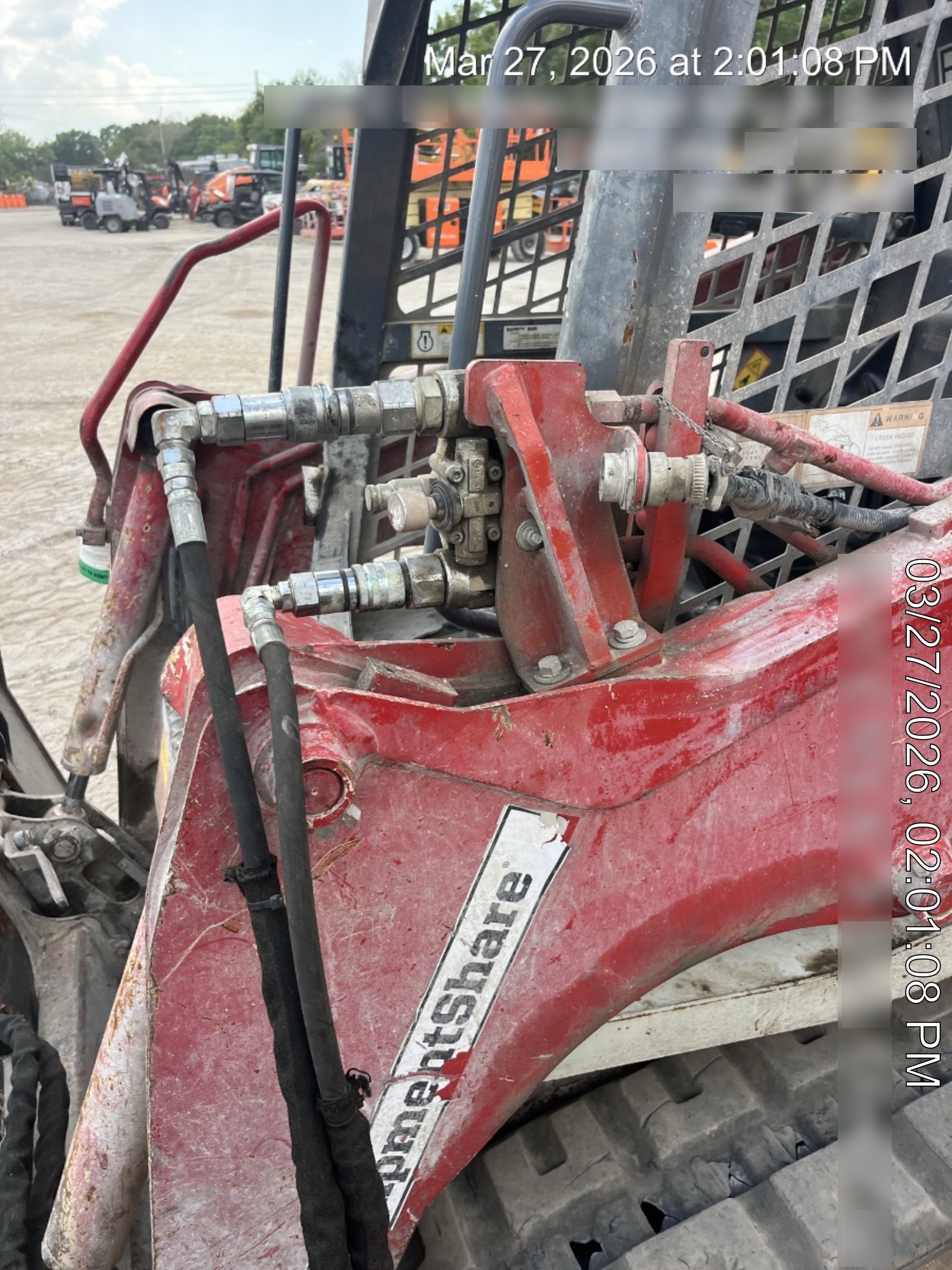 2019 PALADIN 72" Scrap Grapple Bucket - Paladin