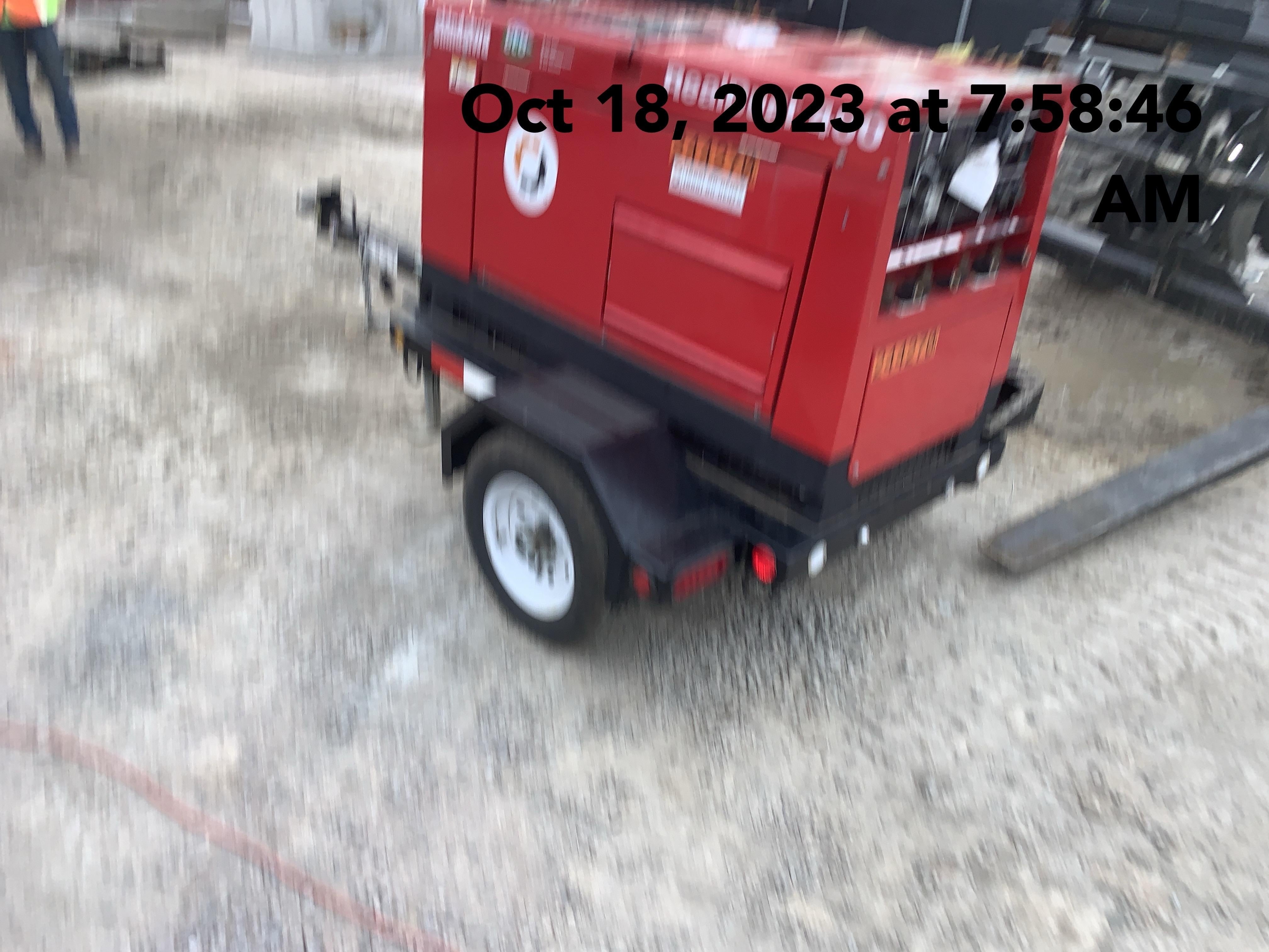 2022 Shindaiwa DGW400MDL Kubota D902 Engine, 23 HP, Dual Op Welder, Wire, Arc, Droop Stick, Tig, and CC Stick Functionality, Simulphase, 3 Phase and 1 Phase Gen Output, Single Axle NB Trlr, Slr Trckl Chrg 12V 12W, Fire Ext