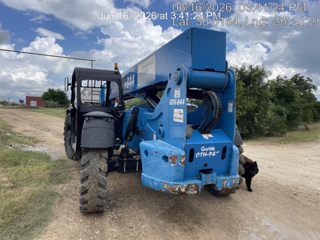 2018 Genie GTH-844 Genie GTH-844 w/ROPS, Work Lights, Solid Tires, RH Cab Mesh, Beacon, 60" Carriage and Forks