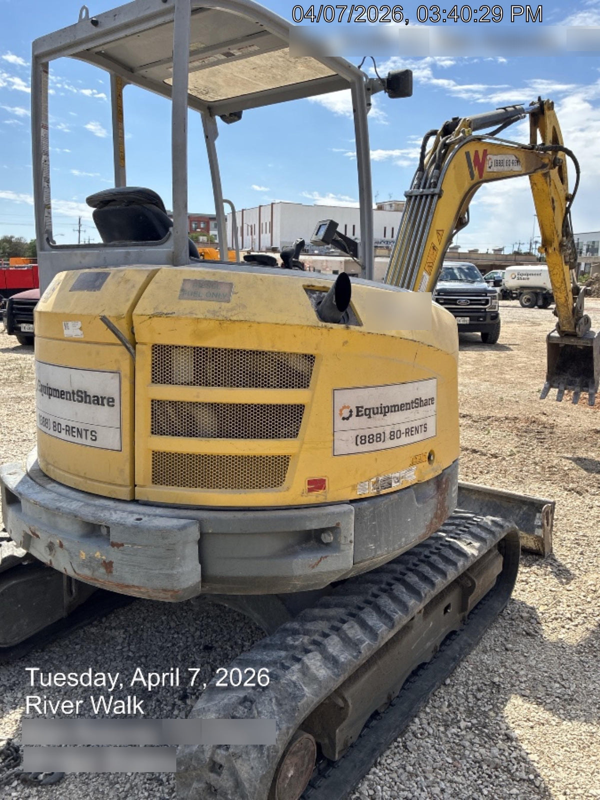 2020 Wacker Neuson EZ36 MX,TRK,LONG,CANOPY w/QC Coupler, 12"/18"/24" HD Buckets