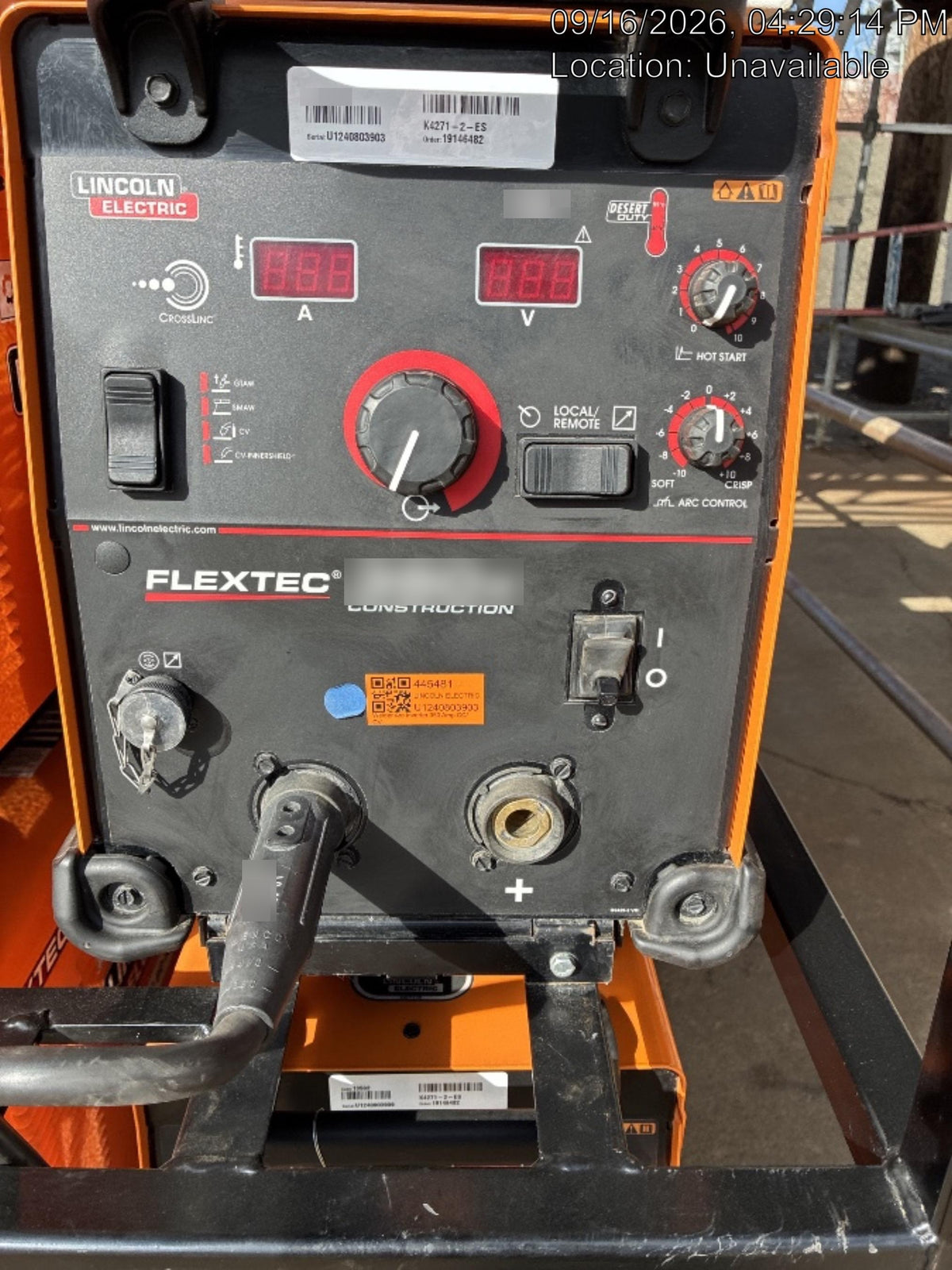2022 LINCOLN ELECTRIC FLEXTEC 350X