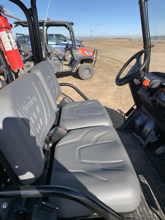 2022 Kubota RTV-X1140W-H Plastic Canopy, Windshield Acrylic Clear, LED Strobe Light, Wire Harness Kit, Back up Alarm