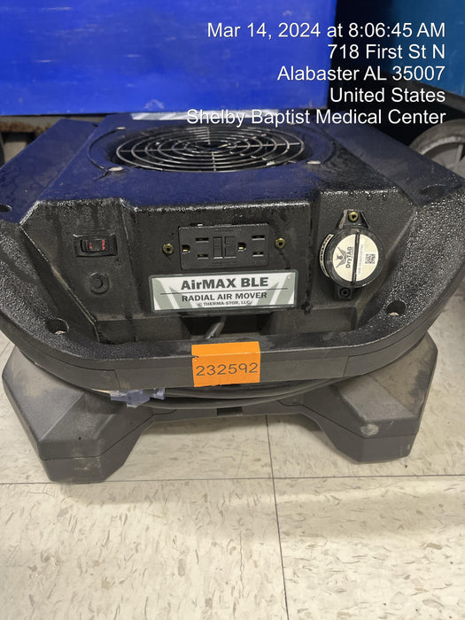 2022 PHOENIX AirMAX Radial Air Mover