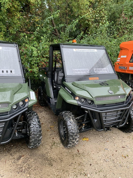 2021 Yanmar YU1000 Canopy, Steel Wheel, Poly WindShield, Beacon, Backup Alarm