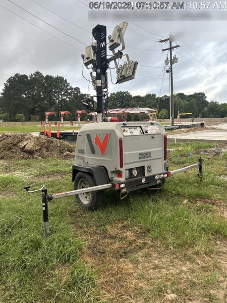 2019 Wacker Neuson LTV6K-LED Standard LED Towable Light Tower w/None