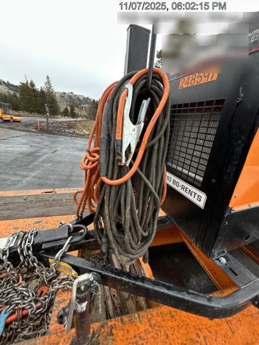 2022 Lincoln Electric LE400 Kubota V1505, Trlr, Cable Rack, Light Kit, ES Decals, T3