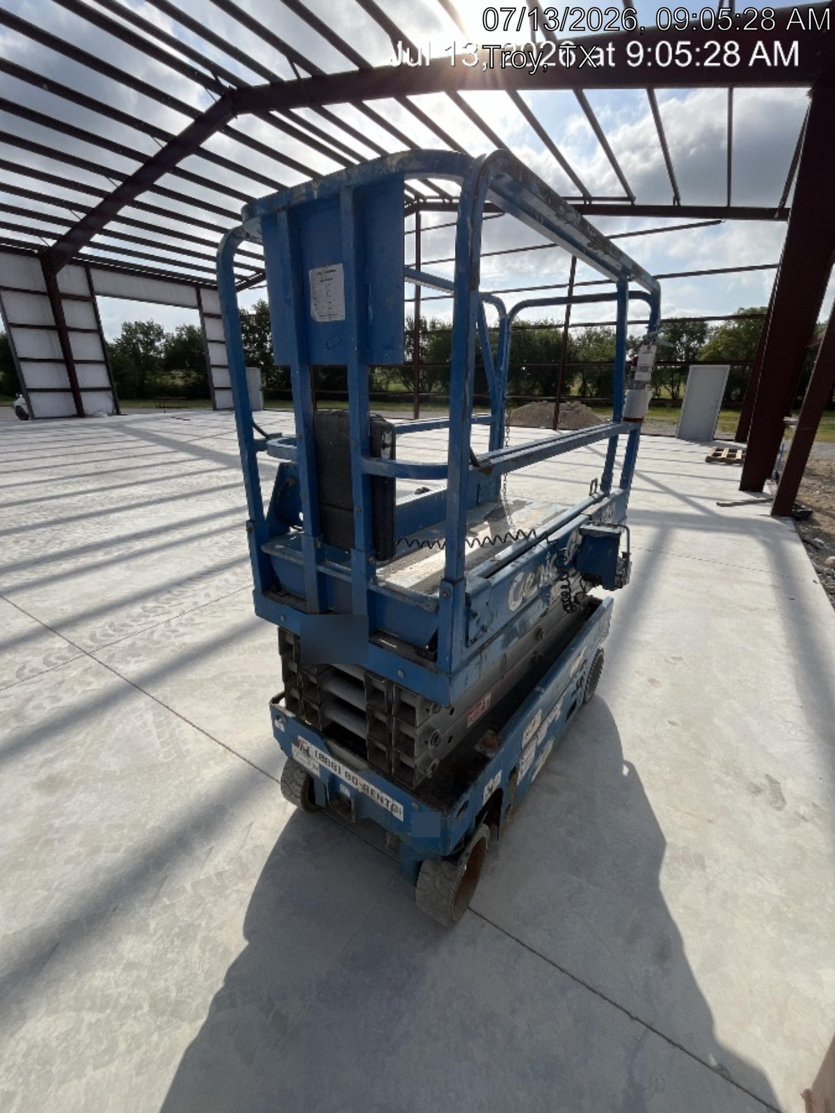 2018 Genie GS-1930 Genie GS-1930 w/Fixed Rail, Chain Entry
