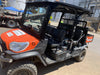 2019 Kubota RTV-X1140W-H 4wd Utility Cart, LED Strobe, Windshield Tempered Glass, Plastic Canopy, Wire Harness Kit, Backup Alarm