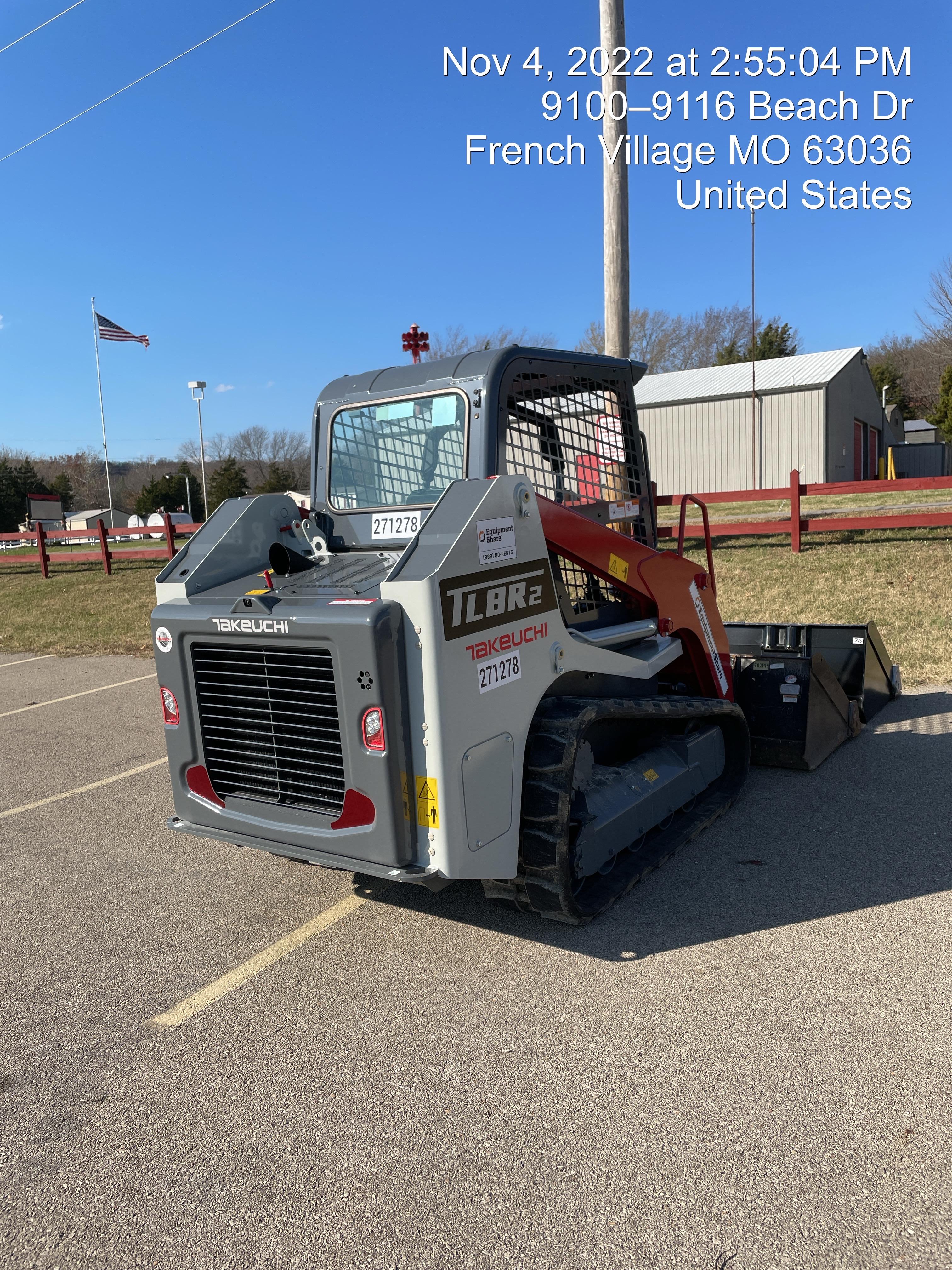 2022 TAKEUCHI TL8R2-R