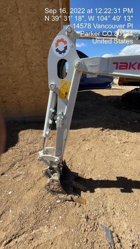 2022 TAKEUCHI TB210R