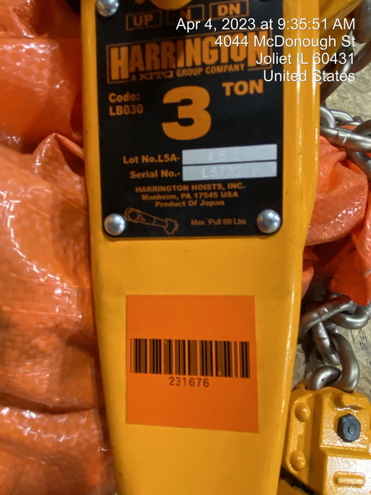 2022 HARRINGTON L5LB030-15