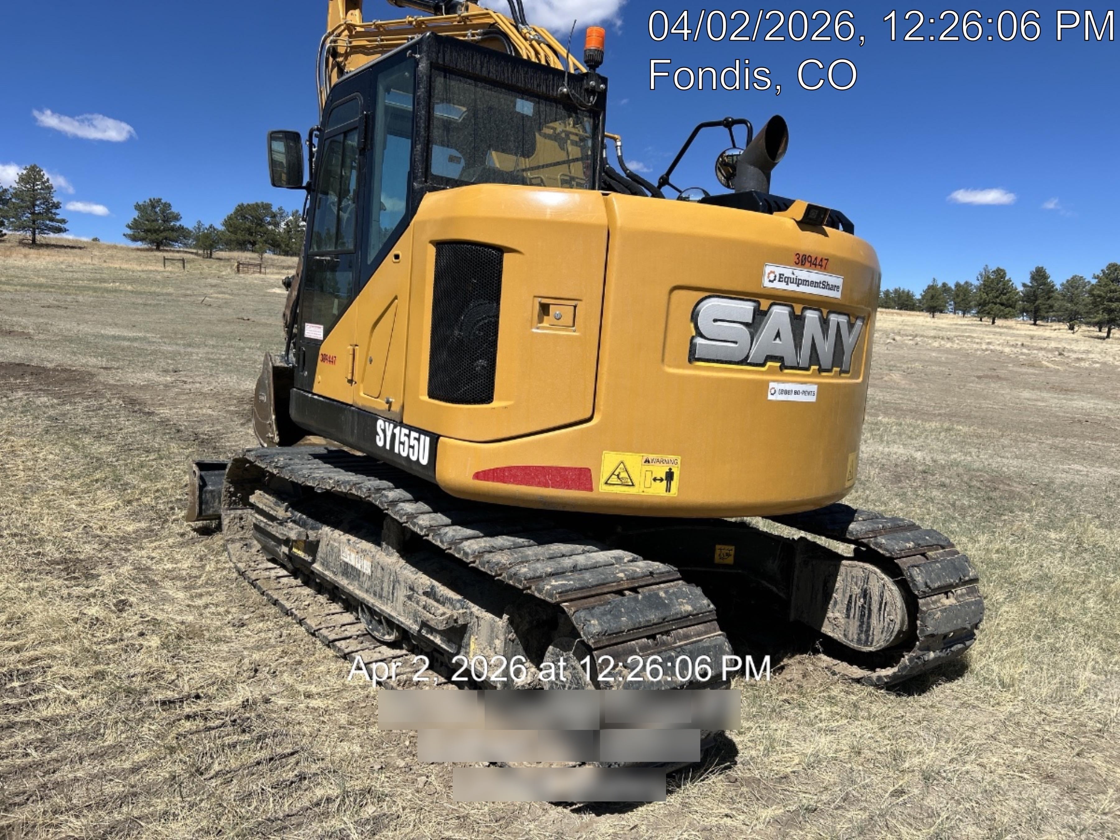 2023 SANY SY155 U
