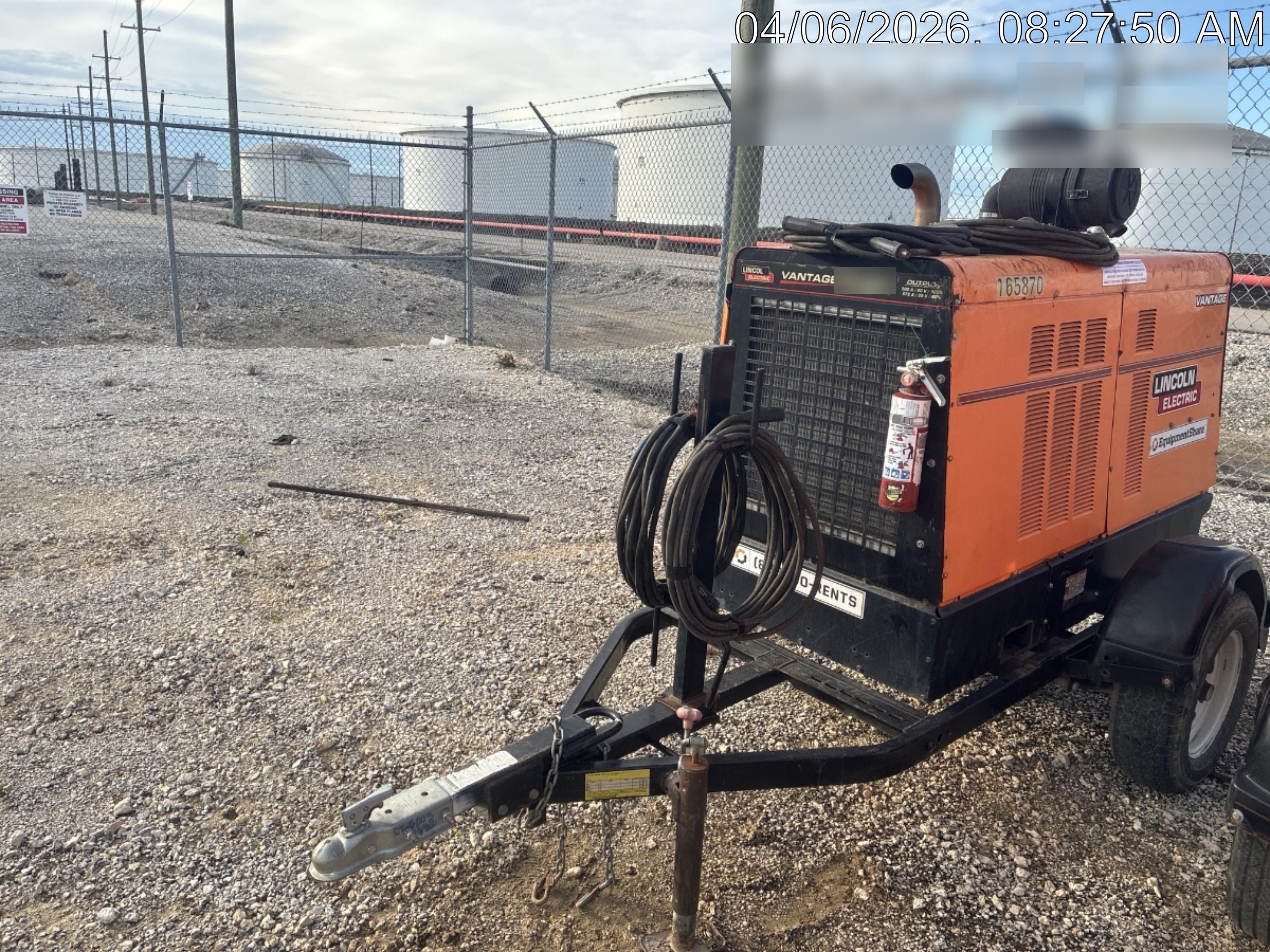 2021 Lincoln Electric Vantage 549X VANTAGE 549X READY-PAK 3 (EQUIPMENTSHARE)