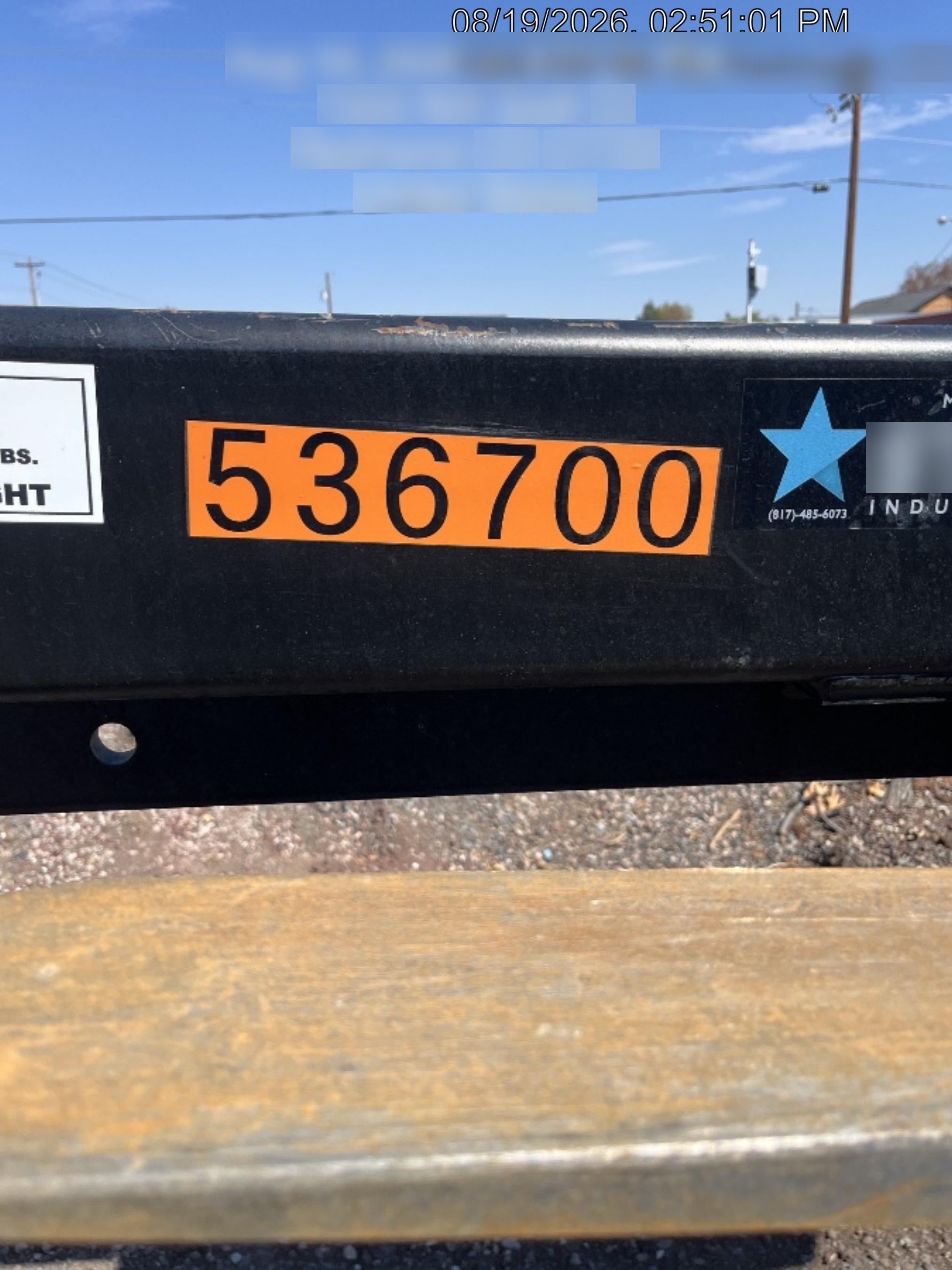 2025 STAR INDUSTRIES M1360B - Star JIB Boom