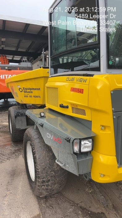 2025 WACKER NEUSON DV605 Cab Turf Tires