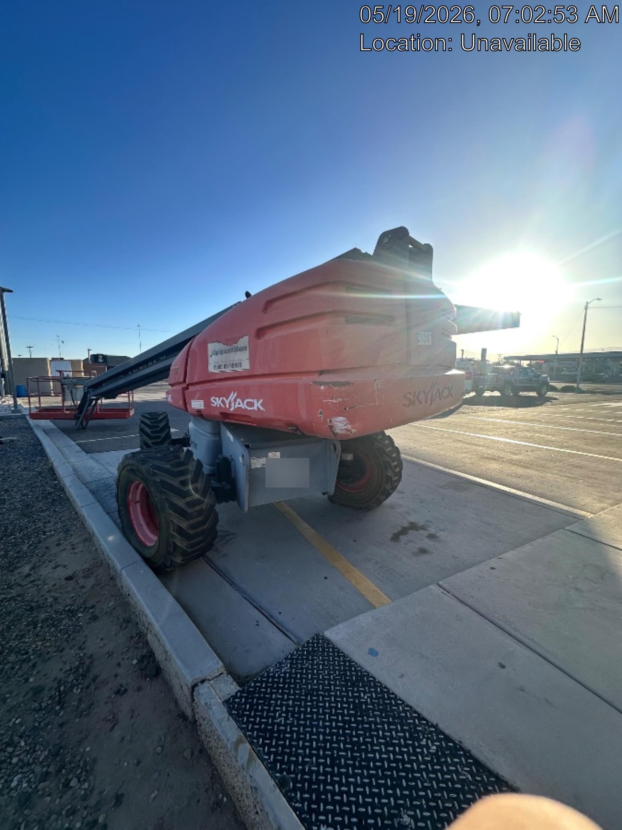2019 Skyjack SJ66T SJ66T Glazier FF Tire Beacon