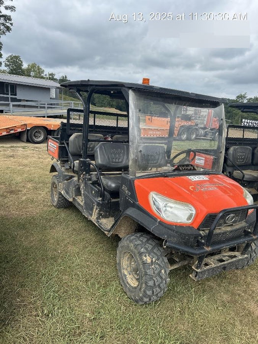 2019 Kubota RTV-X1140 4wd Utility Cart, LED Strobe, Windshield Tempered Glass, Plastic Canopy, Wire Harness Kit, Backup Alarm