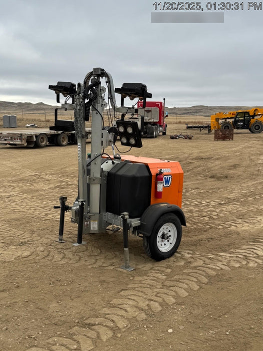 2024 Wanco WLTT-4MM4K Diesel, Deep Sea Controller, Shore Power Plug, Auto Start, (4) 350W LED Floodlights, 4kW Generator, 60 Gal Fuel Tank, 2" Ball, T3