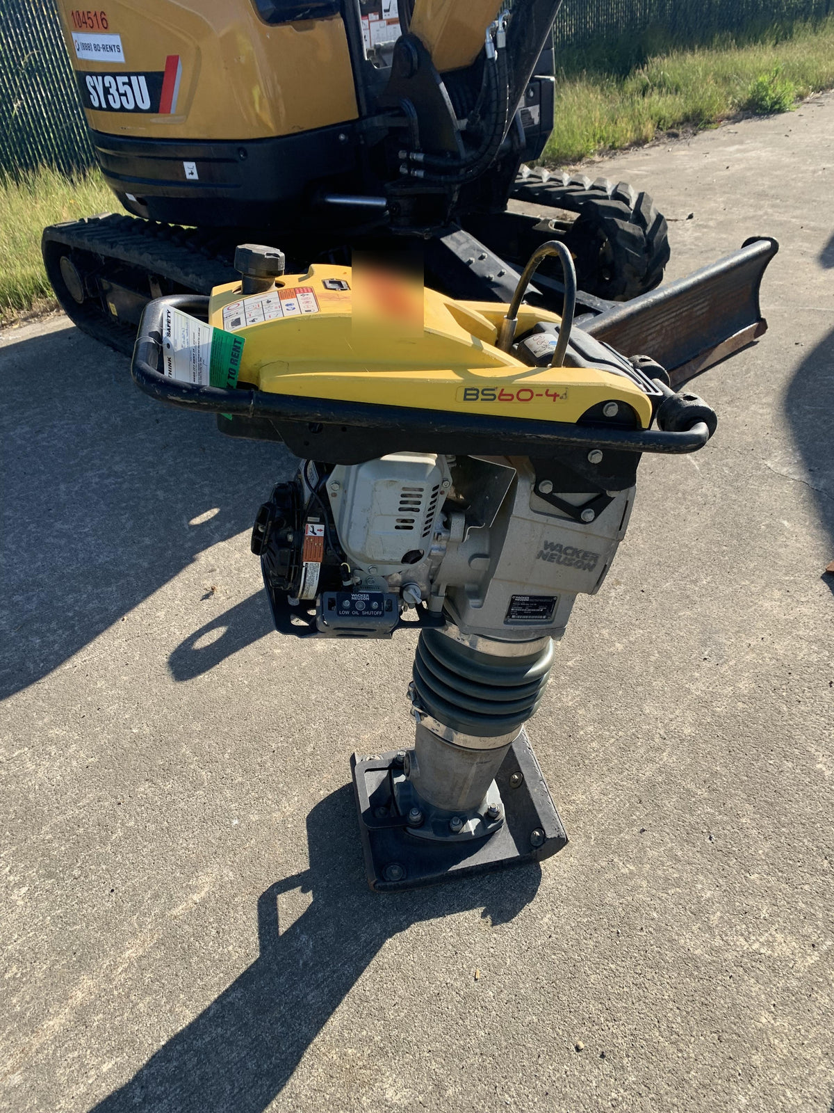 2020 WACKER NEUSON BS60-4As