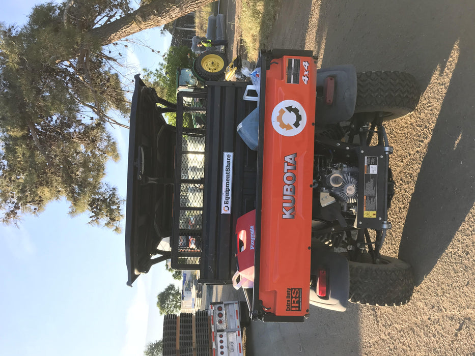 2019 Kubota RTV-X1140W-H 4wd Utility Cart, LED Strobe, Windshield Tempered Glass, Plastic Canopy, Wire Harness Kit, Backup Alarm
