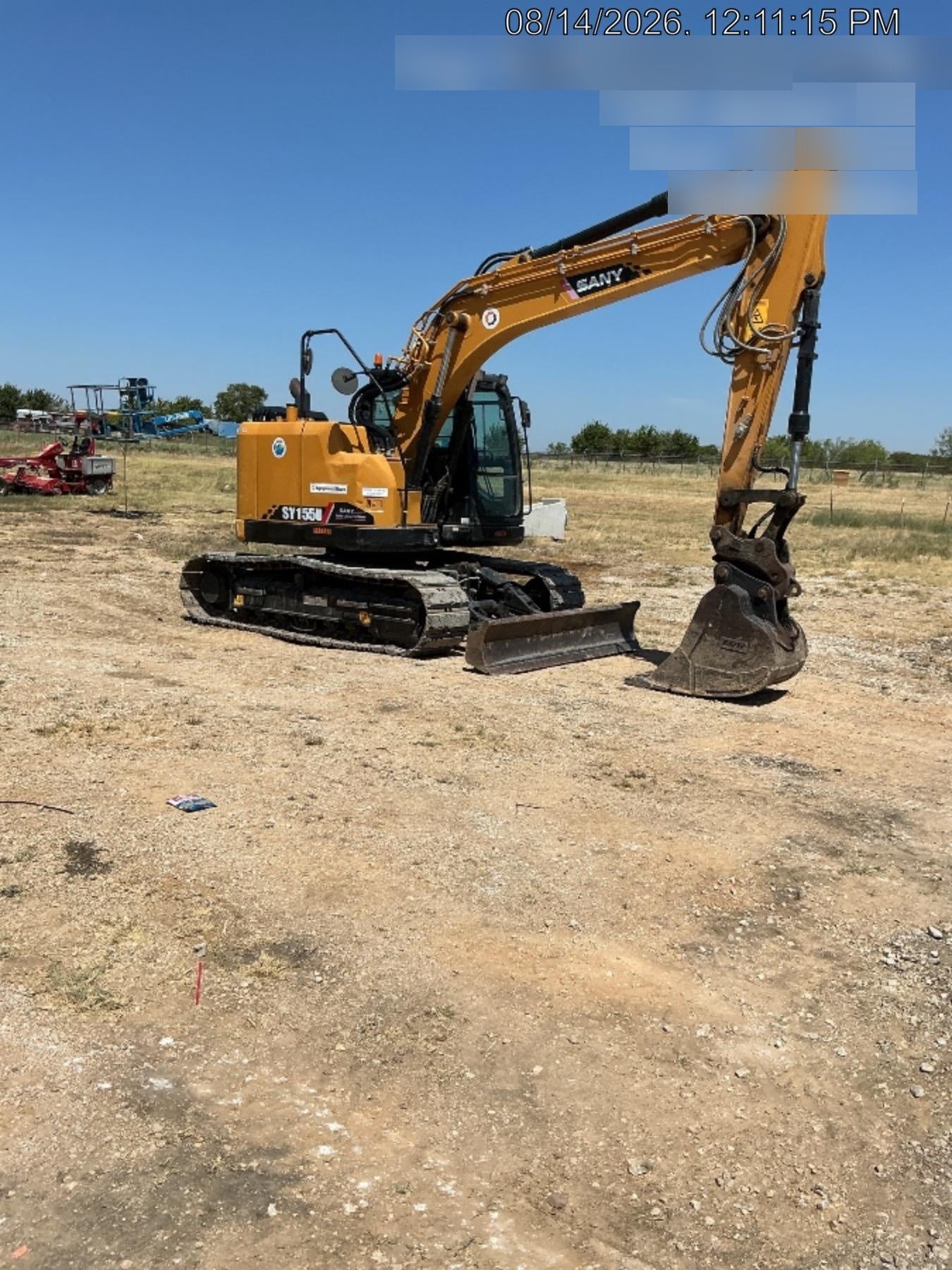 2023 SANY SY155 U