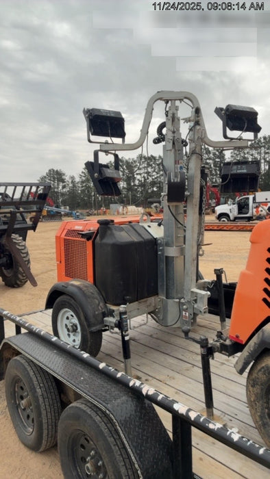 2024 Wanco WLTT-4MM4K Diesel, Deep Sea Controller, Shore Power Plug, Auto Start, (4) 350W LED Floodlights, 4kW Generator, 60 Gal Fuel Tank, 2" Ball, T3