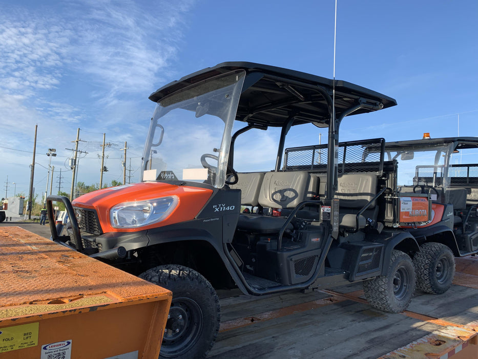 2020 Kubota RTV-X1140W-H Canopy, 4-Seater, Diesel, Windshield Acrylic Clear, Strobe Light, Backup Alarm