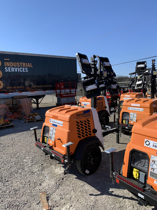 2024 Generac MLT2 Diesel, Flex Switch 120V Input, Powerzone Controller, 
(4) 320W LED Lights, 4kW Generator, 39.9 Gal Fuel Tank, 2" Ball, T3