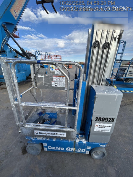 2022 GENIE GR-20