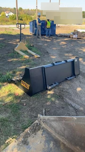 2024 DIESEL EQUIPMENT Skeleton Grapple Bucket, 74" CTL - Diesel Equipment