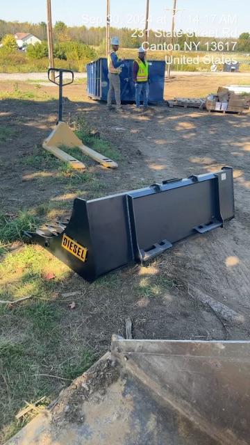 2024 DIESEL EQUIPMENT Skeleton Grapple Bucket, 74" CTL - Diesel Equipment