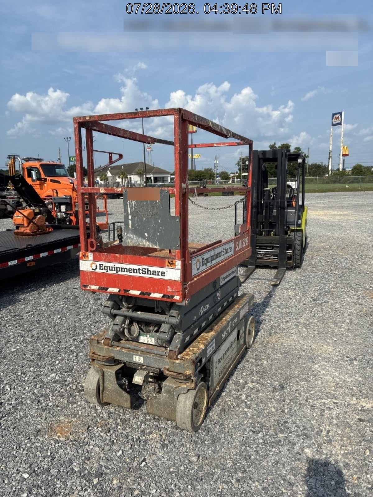 2019 Skyjack SJIII-3219 Standard Options, Trojan Batteries