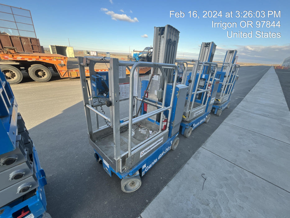 2019 GENIE GR-20