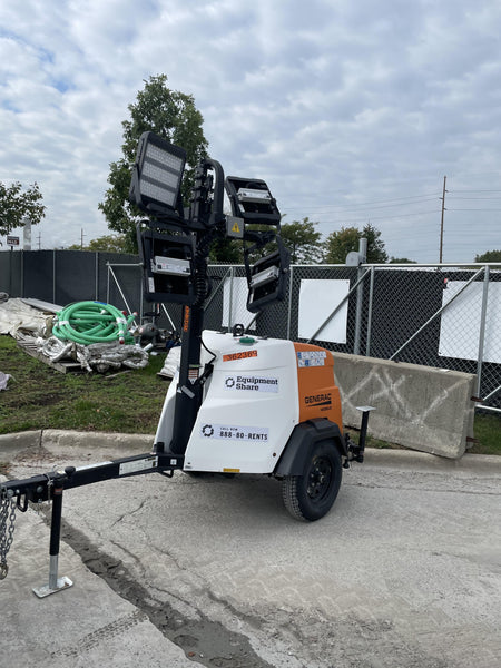 2023 Generac MLT2 Diesel, Flex Switch 120V Input, Powerzone Controller, 
(4) 320W LED Lights, 4kW Generator, 39.9 Gal Fuel Tank, 2" Ball, T3