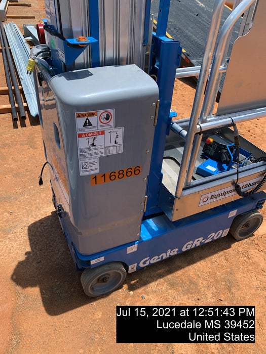 2020 GENIE GR-20