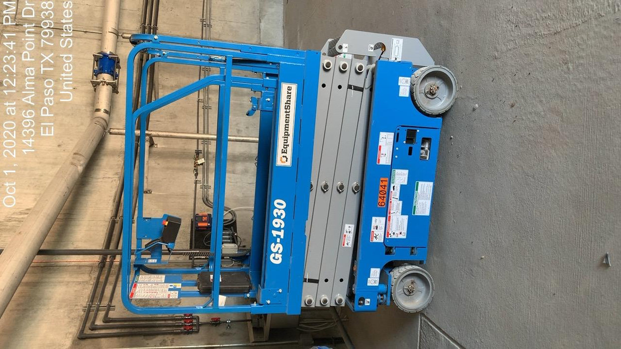 2020 Genie GS-1930 Standard Machine