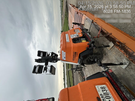 2024 Generac MLT2 Diesel, Flex Switch 120V Input, Powerzone Controller, 
(4) 320W LED Lights, 4kW Generator, 39.9 Gal Fuel Tank, 2" Ball, T3