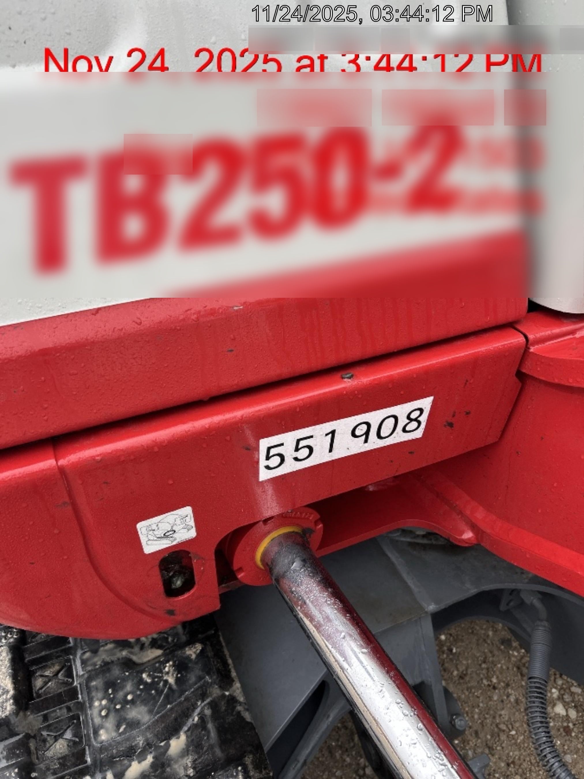 2025 TAKEUCHI TB250-2CR