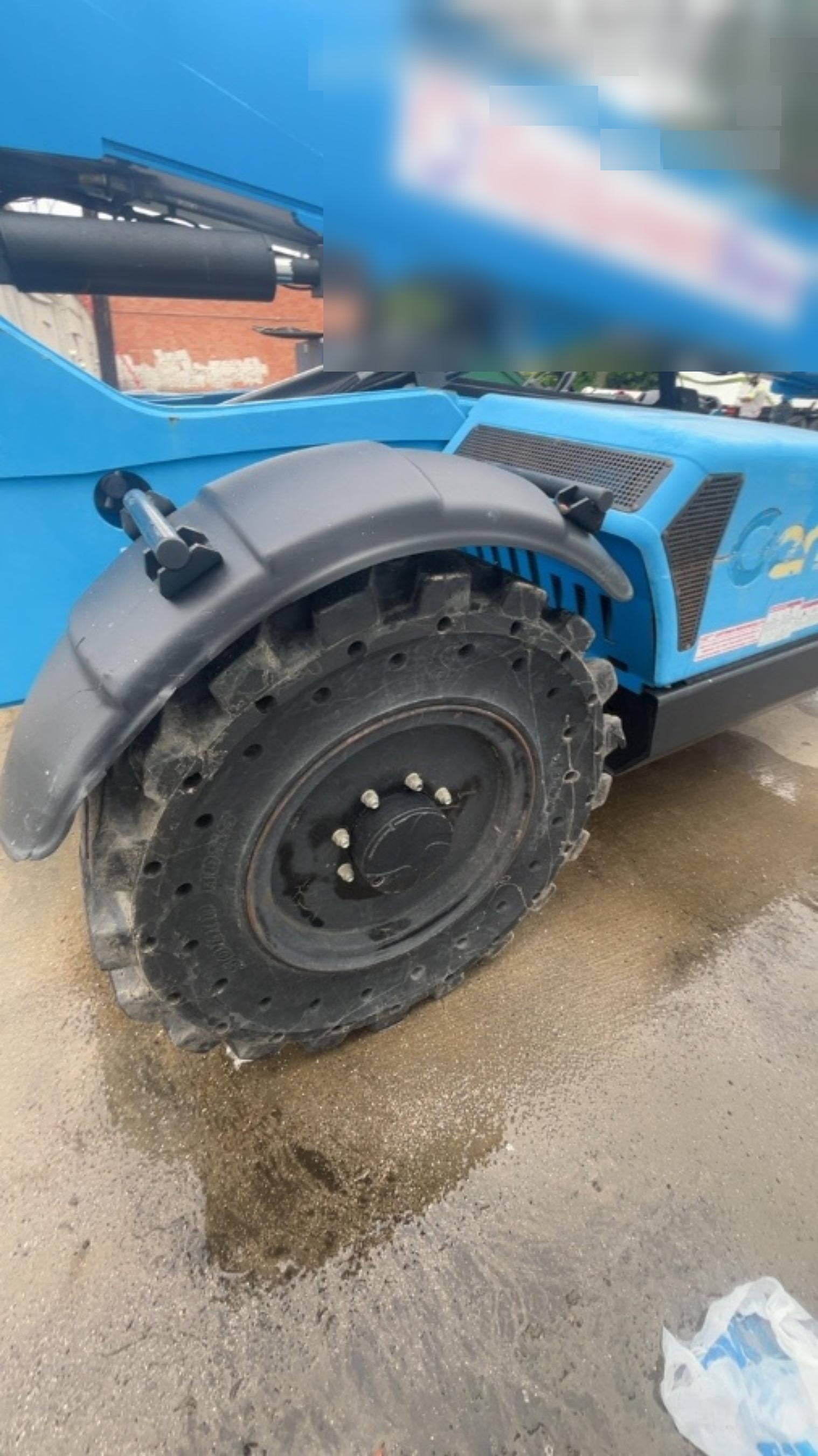 2017 Genie GTH-636 Genie GTH636, Solid RT Tires, T4F, worklights (LED, rear), Open ROPS