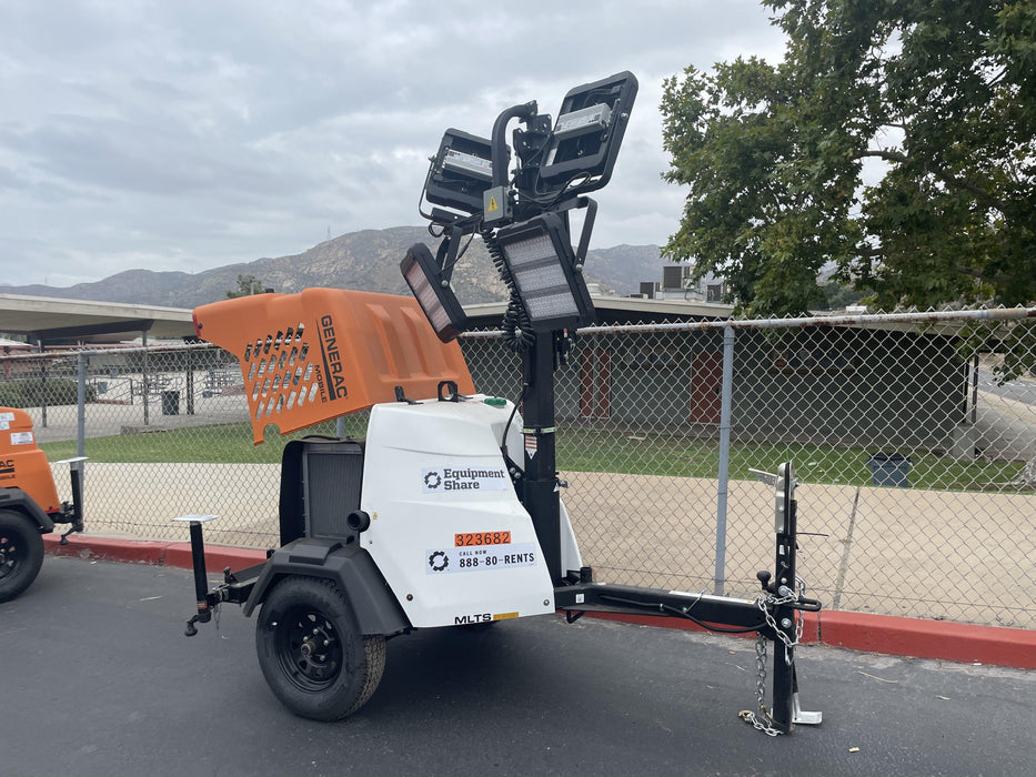 2023 Generac MLT2 Diesel, Flex Switch 120V Input, Powerzone Controller, (4) 320W LED Lights, 4kW Generator, 39.9 Gal Fuel Tank, 2" Ball, T3