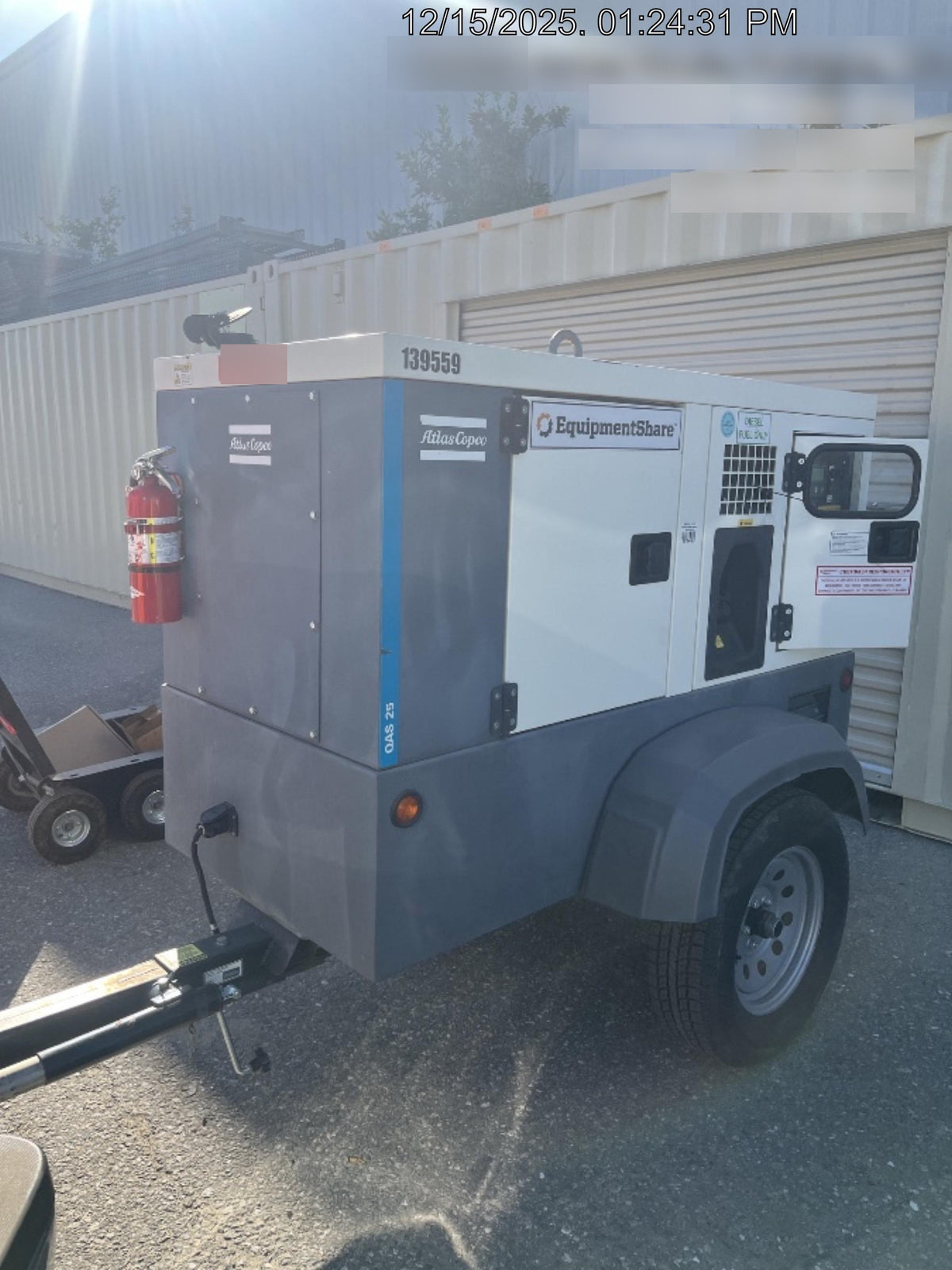 2021 ATLAS COPCO QAS25
