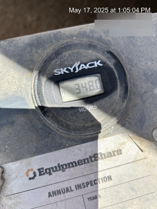 2019 Skyjack SJIII-3219 Standard Options, Trojan Batteries