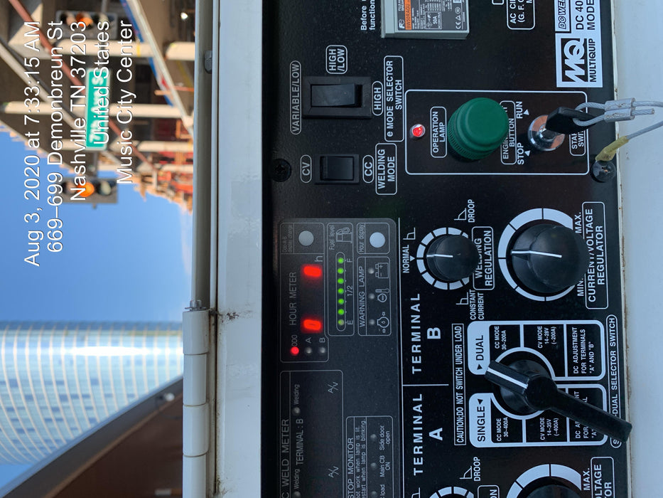 2019 Multiquip DLW400ESA4 Dual Pack, Trailer Mounted