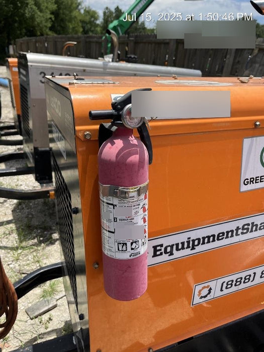 2022 Lincoln Electric LE400 Kubota V1505, Trlr, Cable Rack, Light Kit, ES Decals, T3