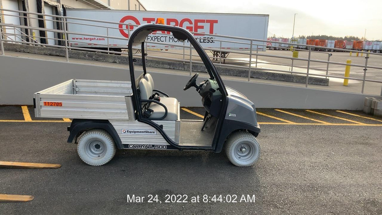 2020 Club Car CA500E Canopy, NM Tires, 48-volt Electric Drive System w/ 500 amp Motor Controller