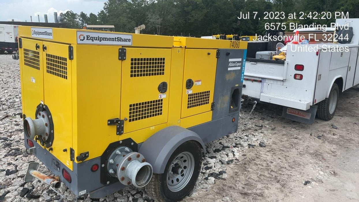 2020 ATLAS COPCO PAS 150 HF CS Enclosed