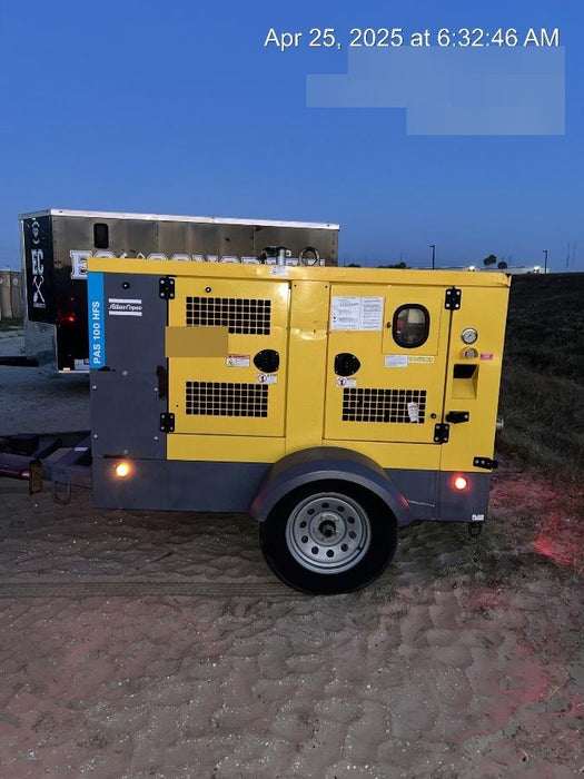 2020 ATLAS COPCO PAS 100 HF CS Enclosed