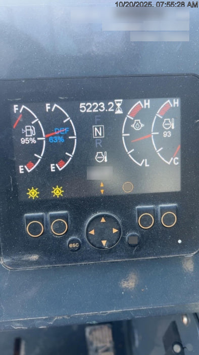 2018 Manitou MTA10055 Manitou MTA 10055 w/Open ROPS, Work Lights/Strobe, Aux Hyd, Solid Tires, Lift Hook, 66" Carriage, 60" Forks