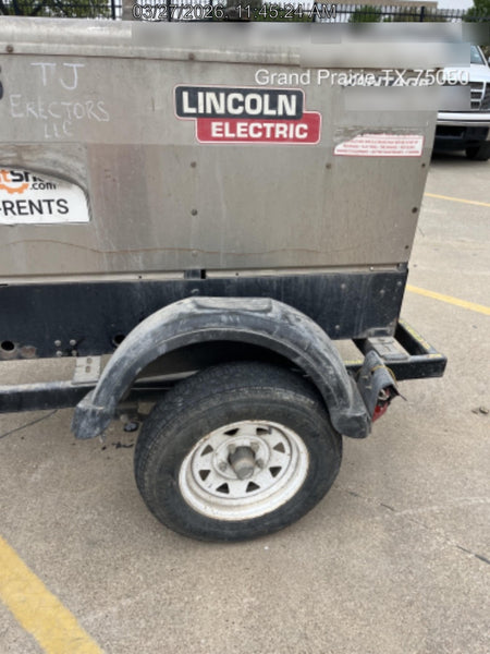 2018 Lincoln Electric Vantage 322 Lincoln Vantage 322 Welder Ready Pak 3 - Vantage 322, Trailer, Fender and light kit, Cable rack